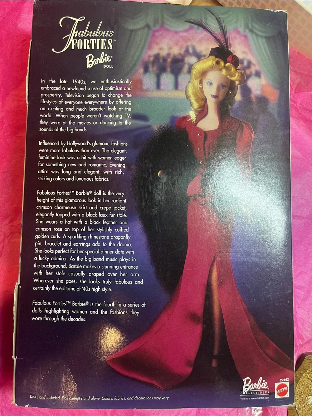 1999 Fabulous Forties Barbie Doll Great Fashions of the 20th Century NRFB